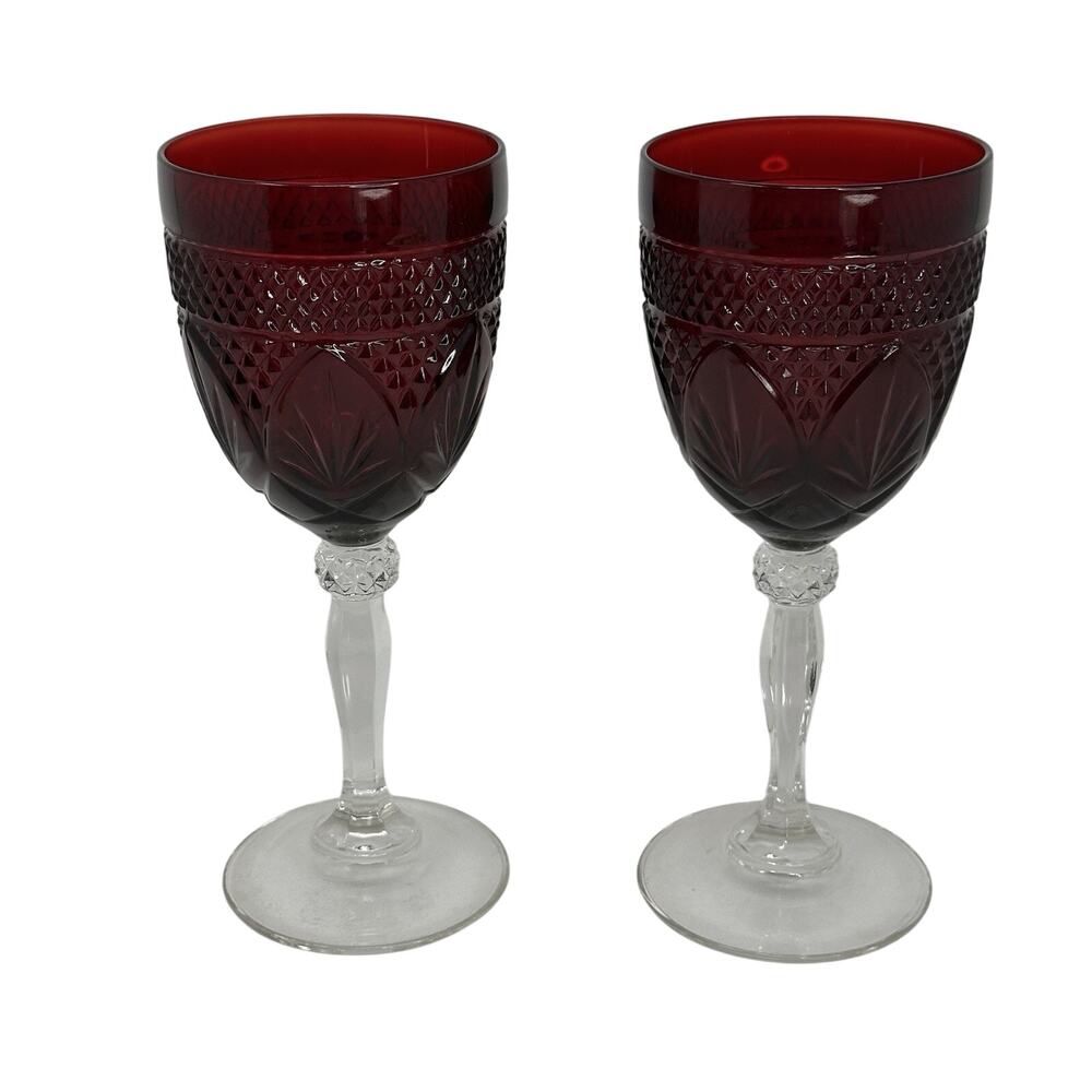 Luminarc Cristal D' Arques Durand Antique Ruby - Wine Glass Goblet
